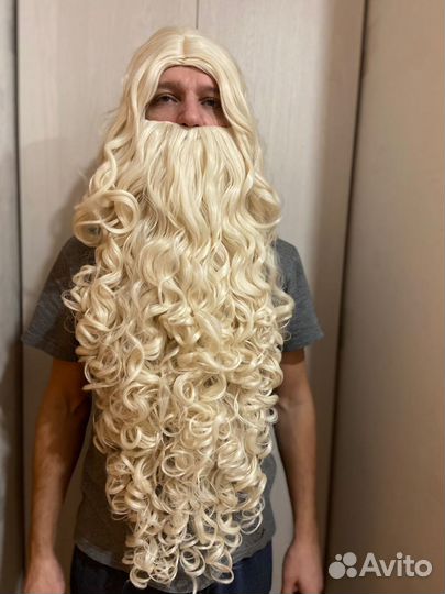 В доставке Борода Деда Мороза Натуральная