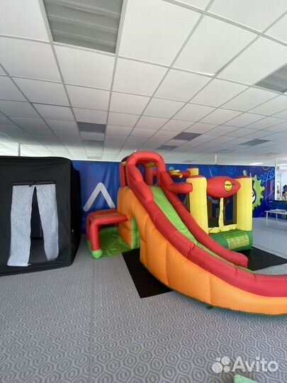 Надувной батут без насоса