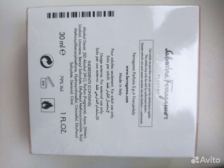 Incanto bloom salvatore ferragamo винтаж