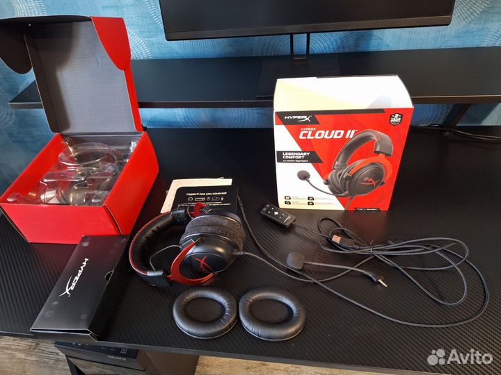 HyperX Cloud 2 отличное состояние