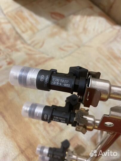 Форсунки и рампа bosch на ваз 1.6L 8кл