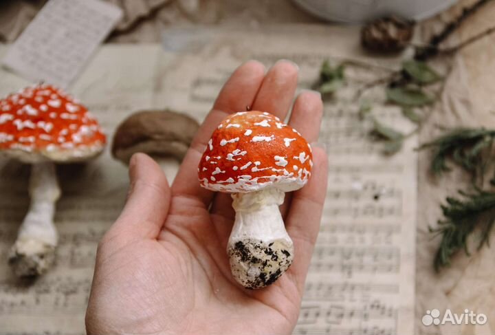 Набор ватных ёлочных игрушек