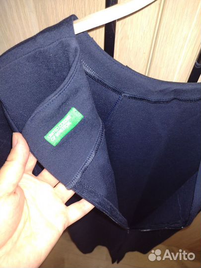 Платье синее