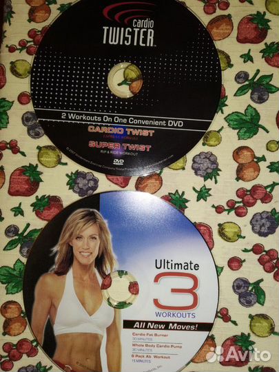 Диски для велокардиотренажера Cardio Twister. 2 шт