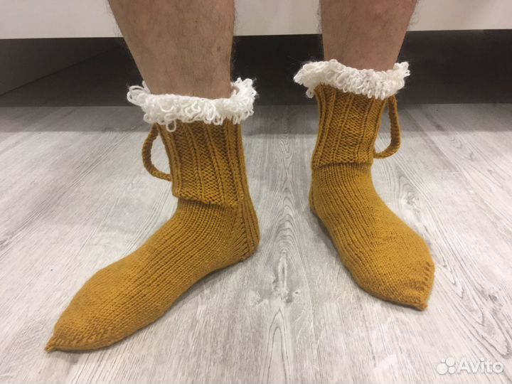 Носки вязаные ручной работы