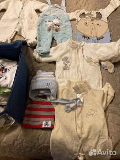 Детские вещи от 0 до 6 мес