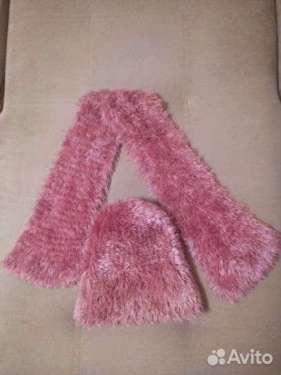 Комплект шапка и шарф