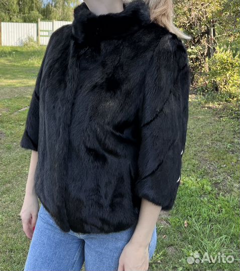 Норковый полушубок