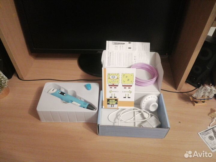 3d ручка с пластиком