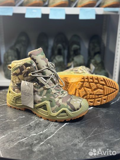 Тактические ботинки lowa средние мультикам