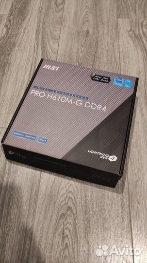 Комплект Pentium Gold G7400+MSI H610M-G