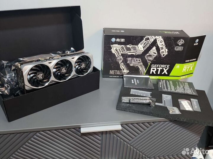 Galax metaltop rtx 3080ti 12gb новая