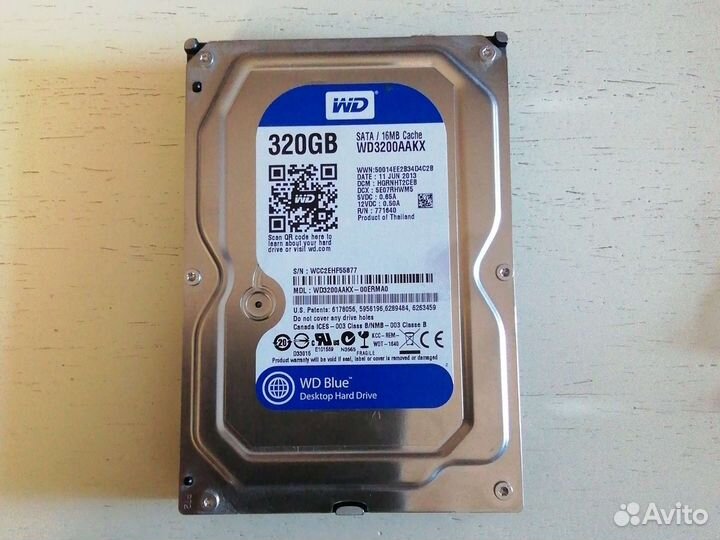 Жесткий диск Western Digital 320 Gb
