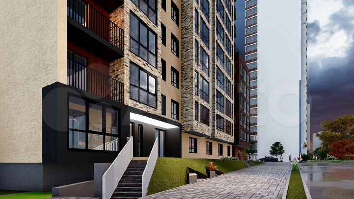 3-к. квартира, 66,3 м², 2/9 эт.