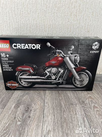 Lego creator harley davidson fat boy новый
