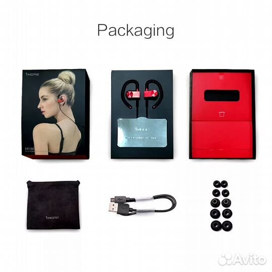 Новые беспроводные наушники 1More