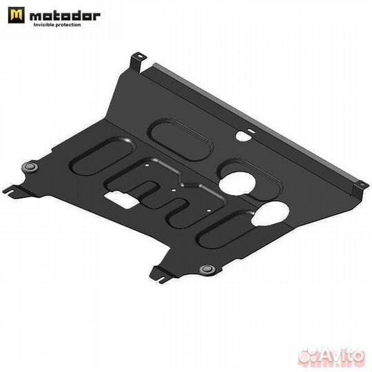 Защита картера и кпп Hyundai Solaris/KIA Rio