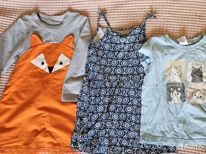 Пакет вещей на девочку 4-5 лет