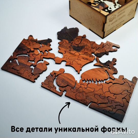 Деревянные пазлы для взрослых и детей Египетские п