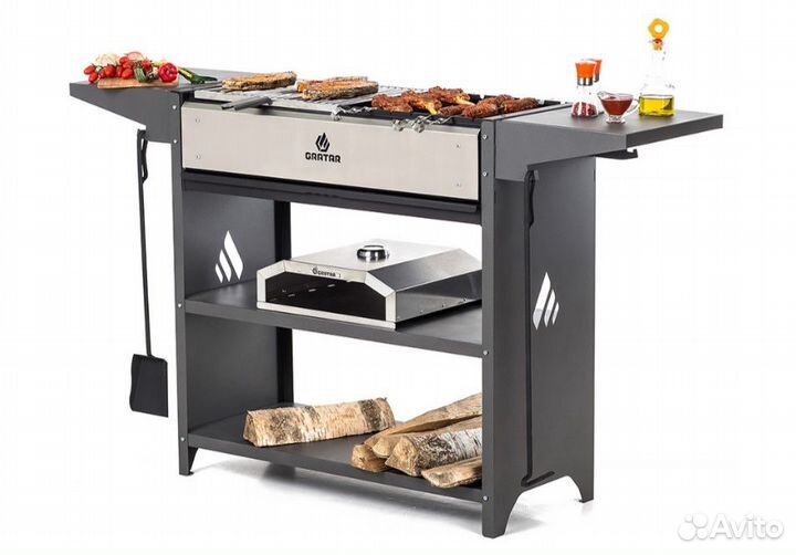 Гриль мангал Gratar PO 3000 с зольником