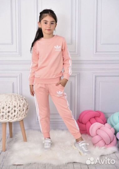 Спортивный костюм для девочек от 5 до 14 лет