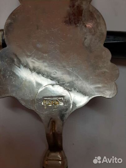 Сувенирный набор для торта мельхиор СССР