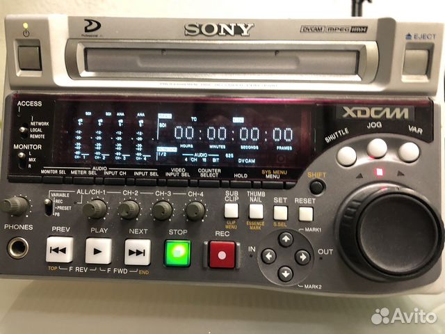 XDcam Sony PDW-1500 Видеорекордер