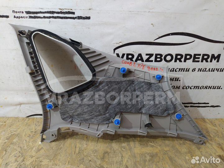 Обшивка стойки задней правой верхняя Kia Ceed