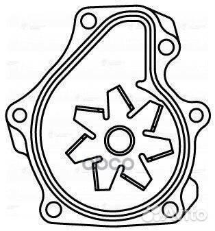 LWP 1929 Насос водяной toyota camry (06) /geely