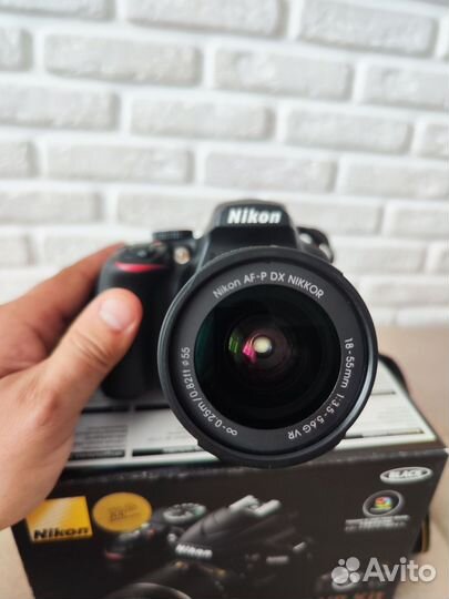 Фотоаппарат Nikon D3400 Kit AF-P DX nikkor 18-55mm