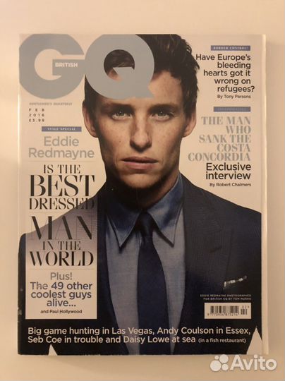 Журнал GQ зарубежные издания
