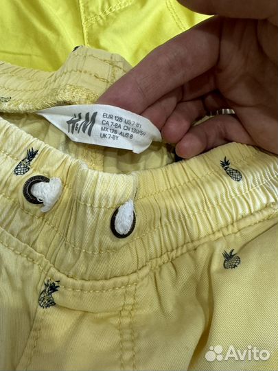 Шорты на мальчика 6-9лет. Вещи пакетом