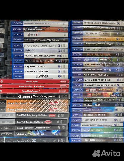 Игры ps vita,psp,nintendo switch