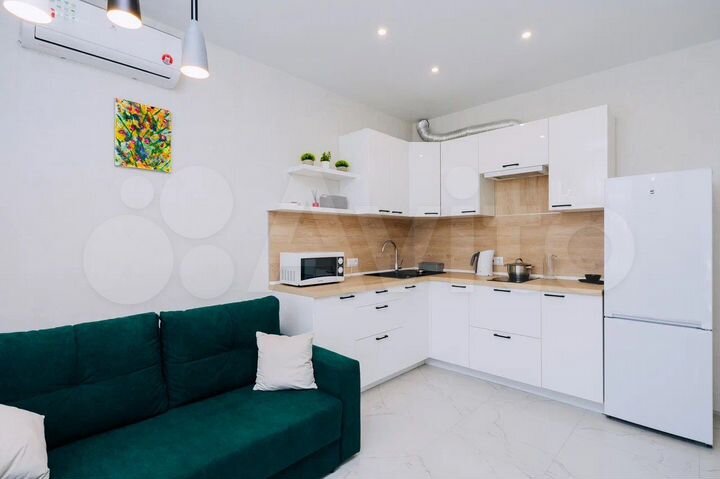 1-к. апартаменты, 41,5 м², 1/3 эт.