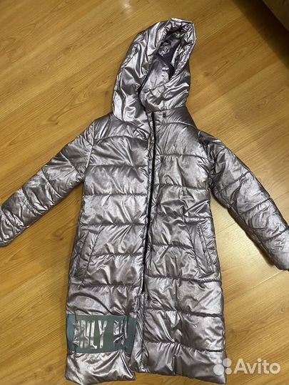 Пальто зимнее для девочки 146
