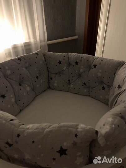 Бортики подушки в детскую кроватку