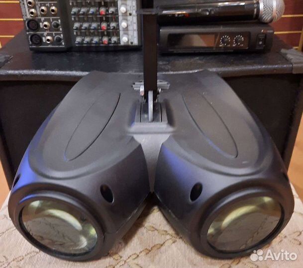 Светомузыка LED Airship 2 Линзы RGB Mic DMX Pro