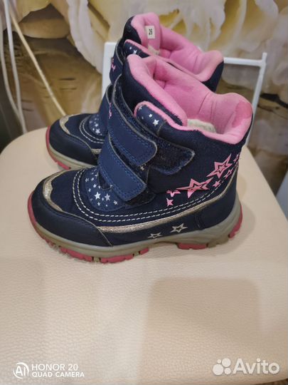 Сапожки для девочки 26 размер зима