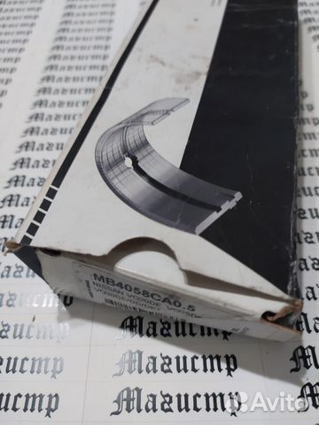 Вкладыши коренные Nissan мв4058са0.5 king