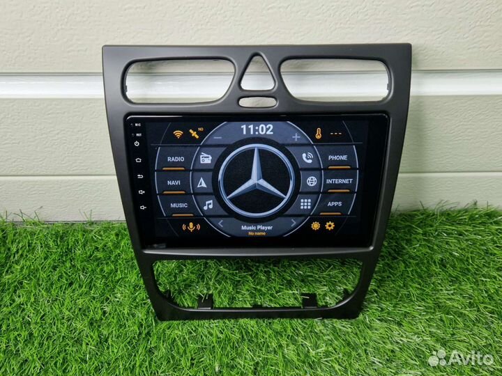 Магнитола Андроид Mercedes w203 G463 гелик