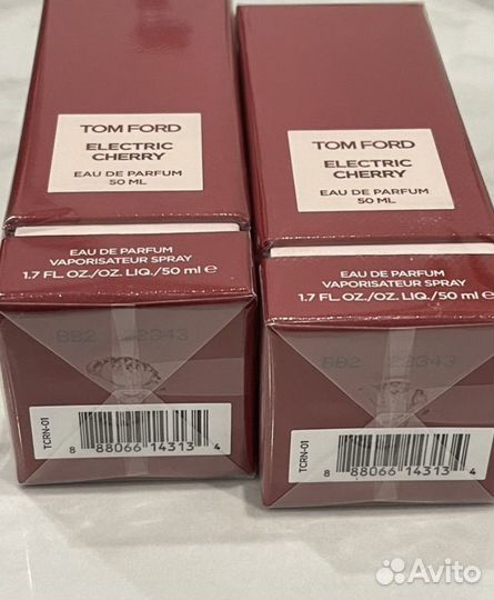 Tom ford electric cherry 50ml оригинал