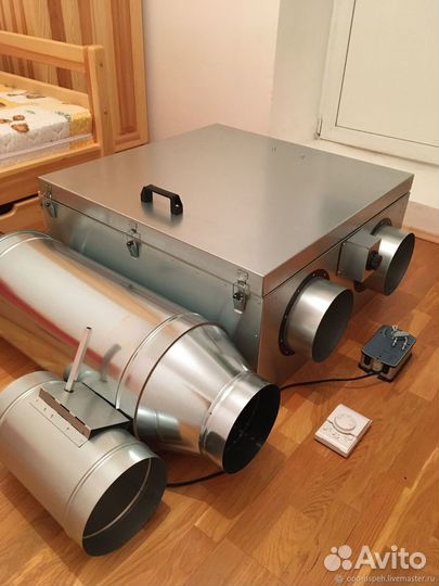 Приточно-вытяжная установка Breezart, своя бригада