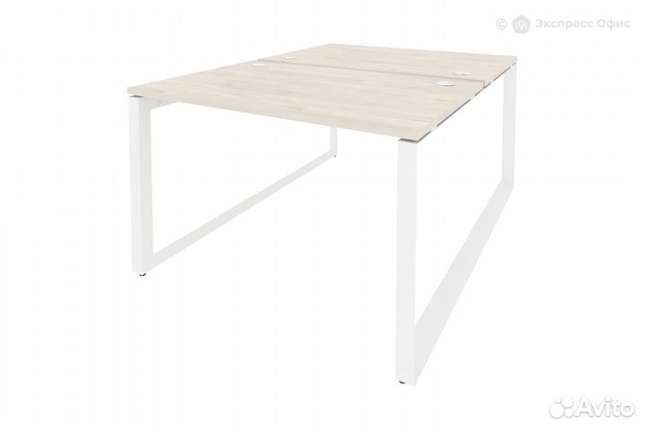 Стол-бенч двойной на О-образном м/к Onix O.MO-D.RS