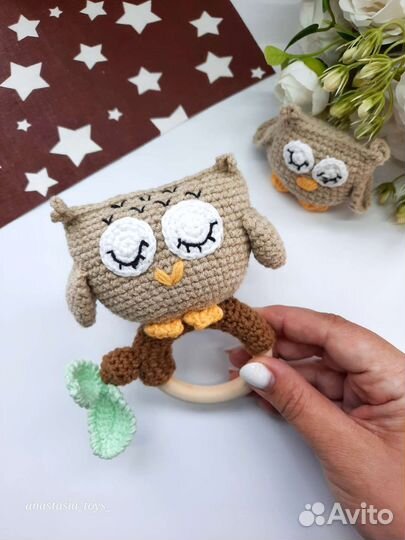 Погремушка, держатель для пустышки, игрушка