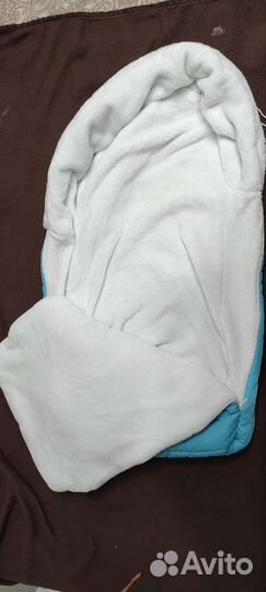 Зимний конверт в коляску