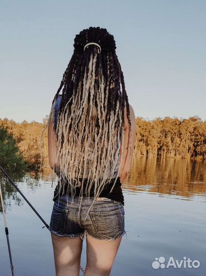 Дреды косы зизи