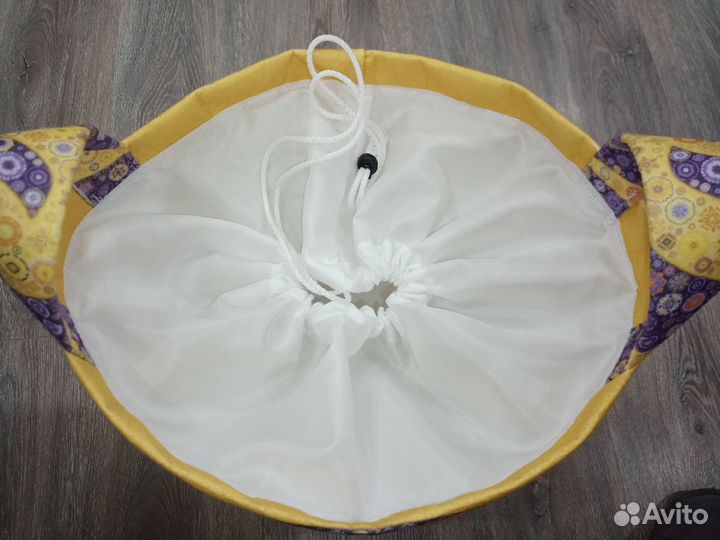 Корзина бак для хранения одежды бельевая