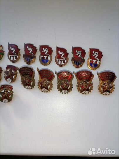 Коллекция знаков гто