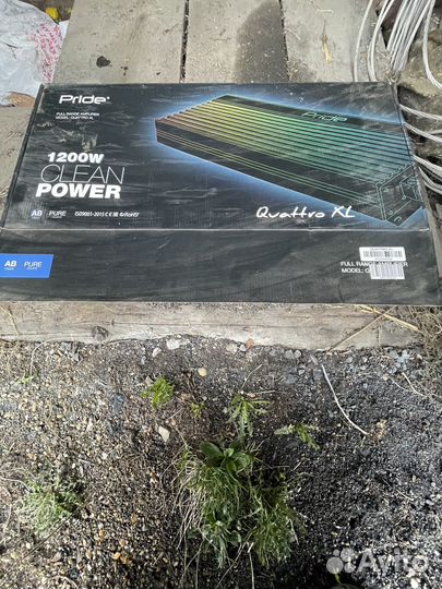 Усилитель pride quattro xl