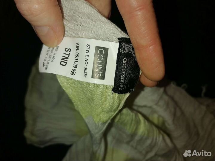 Шарфик colins 100 вискоза новый